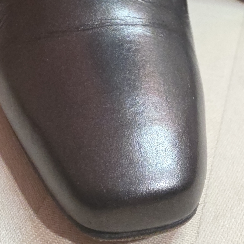 BALLY CHIEUTI LADIES BRONZE MID CALF BOOTS SIZE 5.5 LIKE NEW CONDITION - Picture 4 of 14